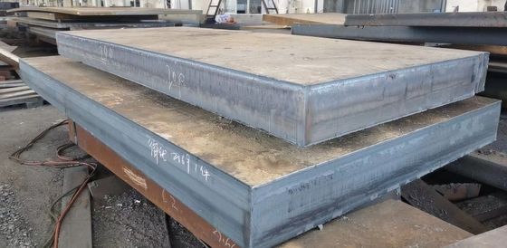Ss400 galvaniseerde de Zwarte Milde Plaat van het Koolstofstaalblad S235 S275jr 2500mm